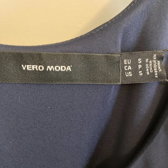 VERO MODA Luna Pleated Minidress - S - NWT - Picture 3 of 7